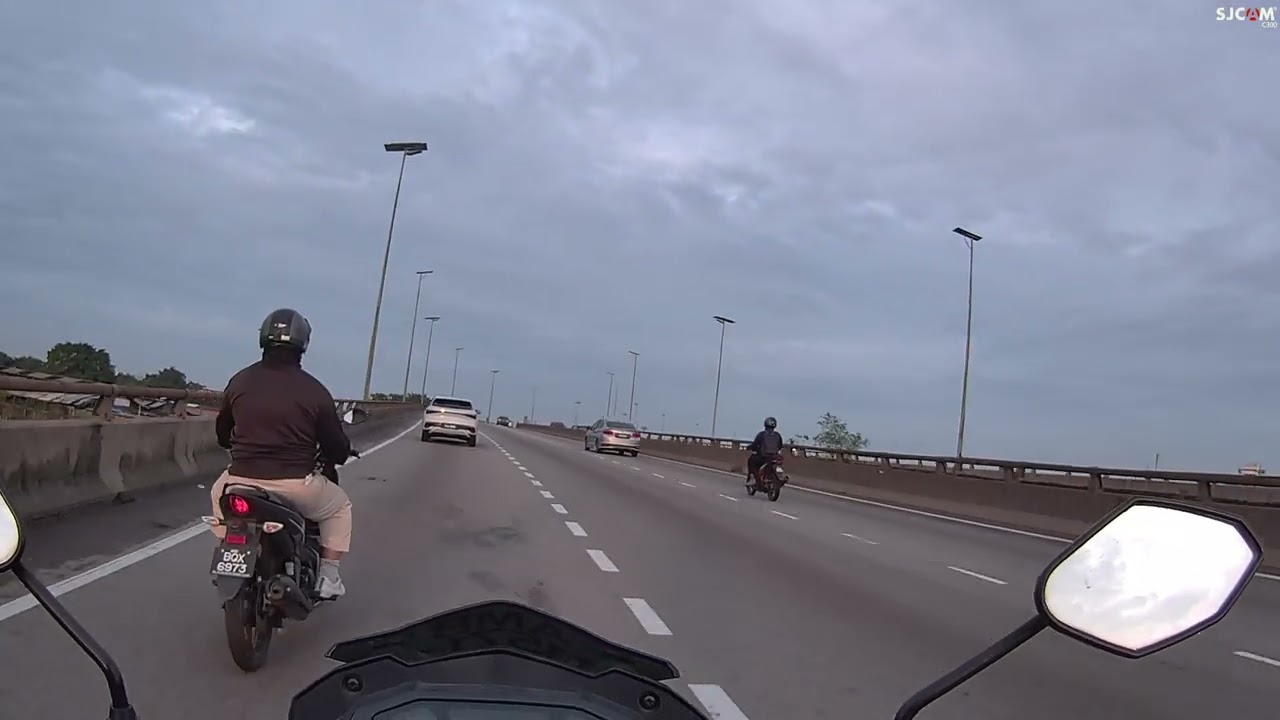 SJCAM C300 Ride 19.2.26 am | Pulau Indah Highway - Persiaran Raja Muda Musa