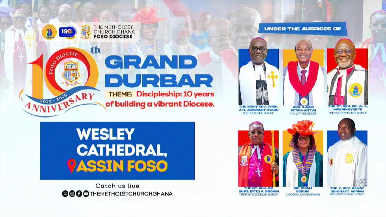 🔴 | LIVE:  10TH ANNIVERSARY GRAND DURBAR OF FOSO DIOCESE