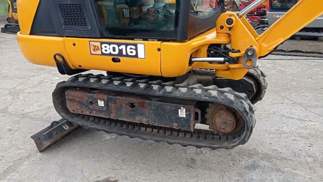 Mini koparka JCB 8016 ,2016 rok