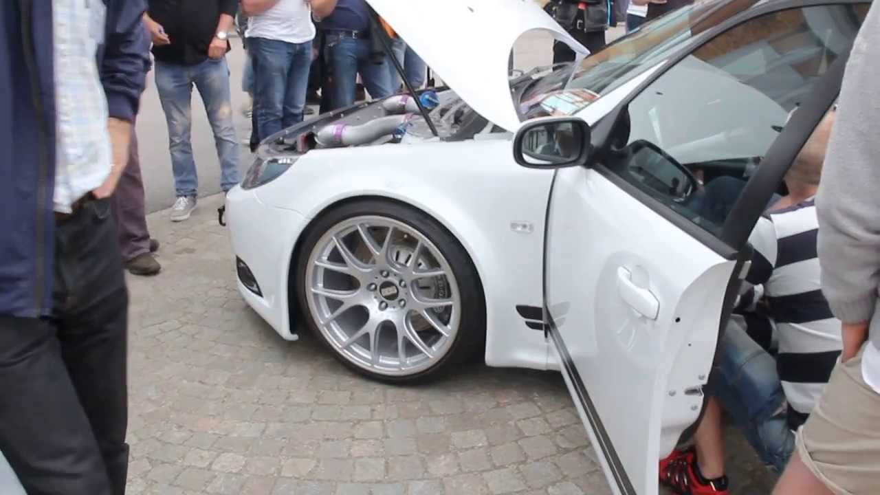 ~1040 hp Saab 9-3 TXR @ Saab Festival 2013 Trollhättan