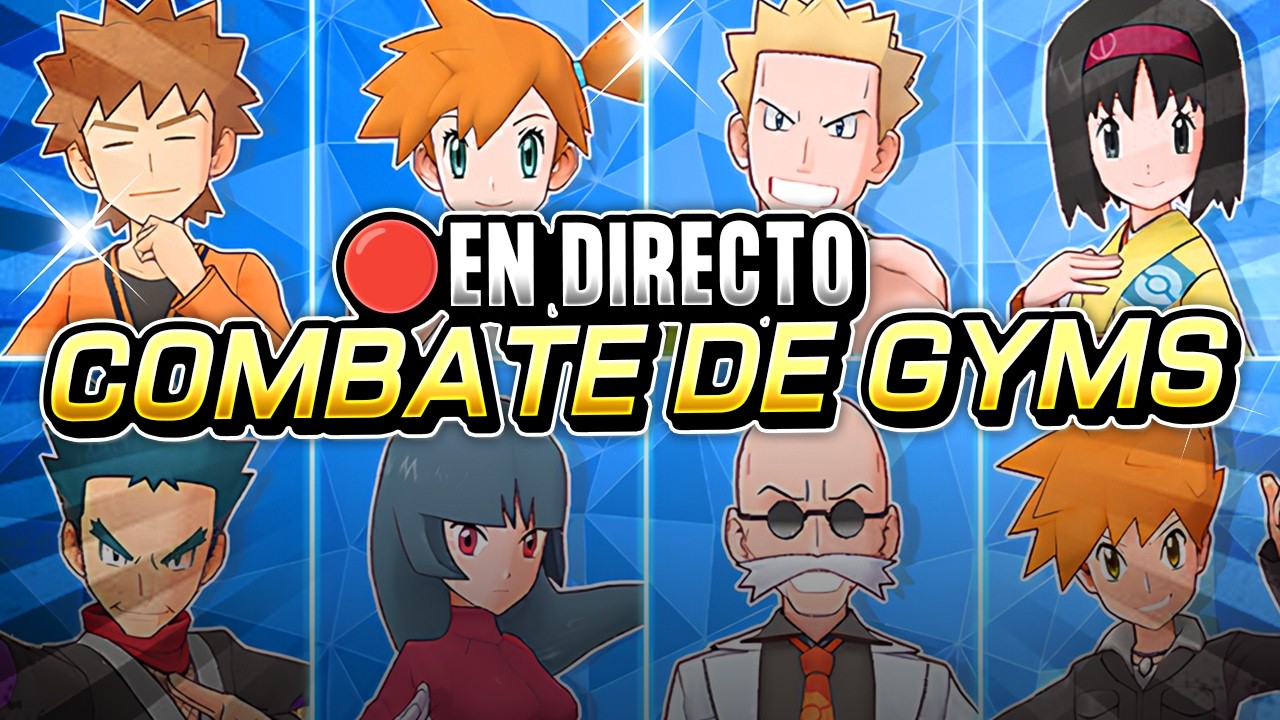 &iexcl;&iexcl;EN VIVO!! 🔴 &iexcl;NUEVO MODO de JUEGO - COMBATE de GIMNASIOS! - Pok&eacute;mon Masters EX