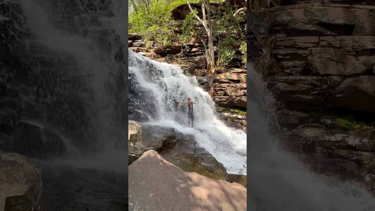 शेरगढ़ का अदबुद झरना &ldquo;गेपरनाथ&rdquo; ⚜️ #waterfall #shergarh #shorts #trending #youtubeshorts #travel #yt