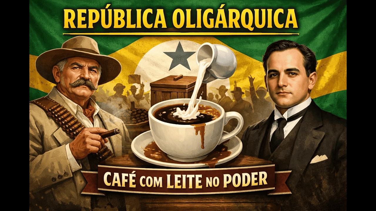República Oligárquica (1894–1930) — O Poder das Oligarquias no Brasil