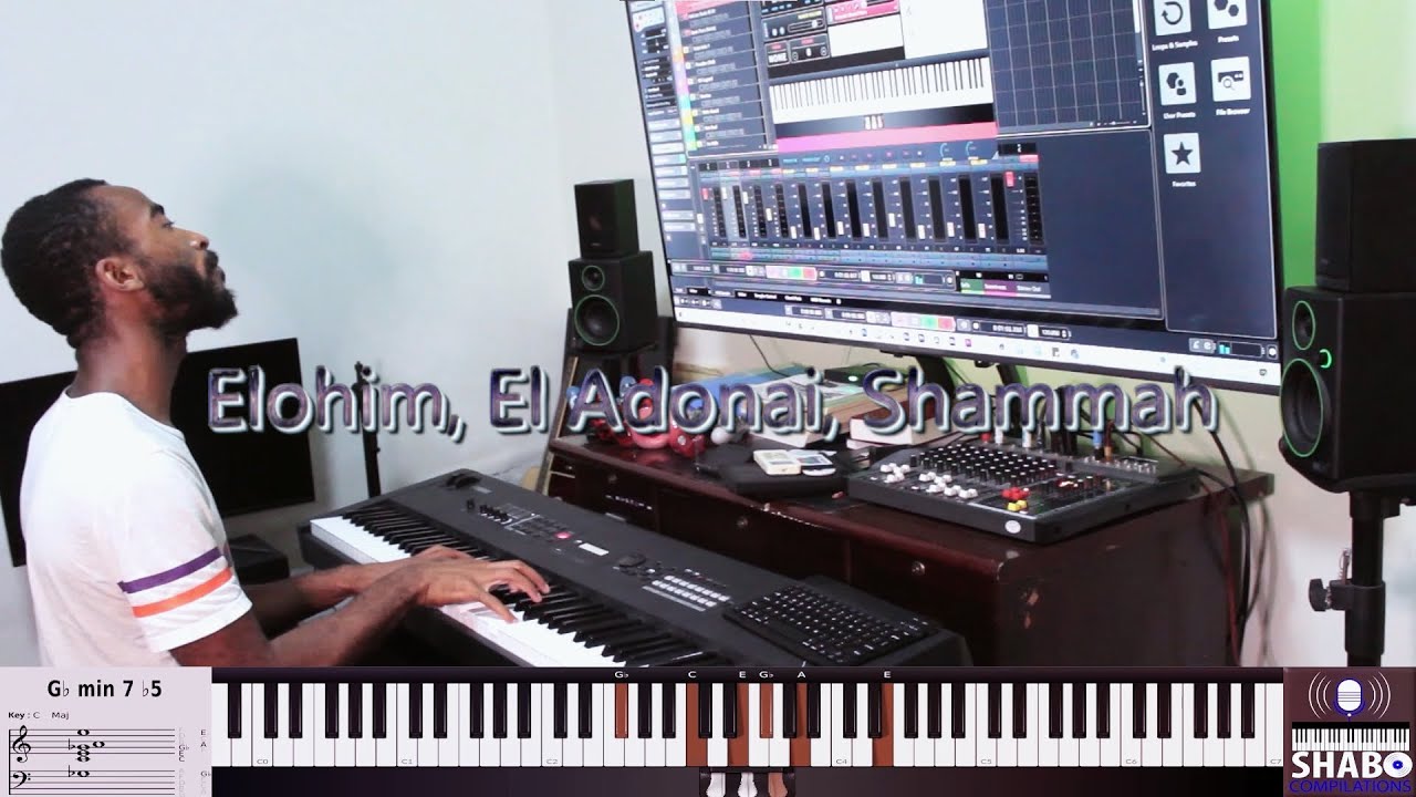 Elohim, El Adonai, Shammah - Piano (Reharmonized)