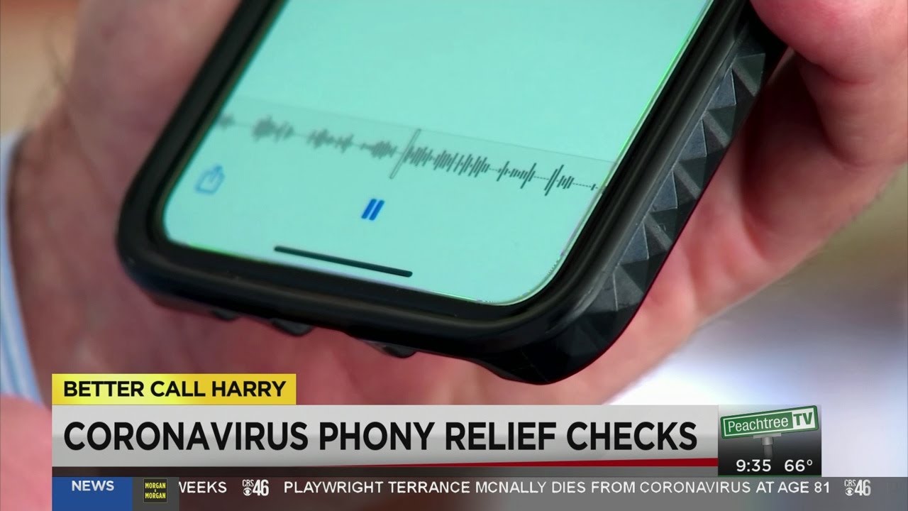 Better Call Harry stimuluus check scam