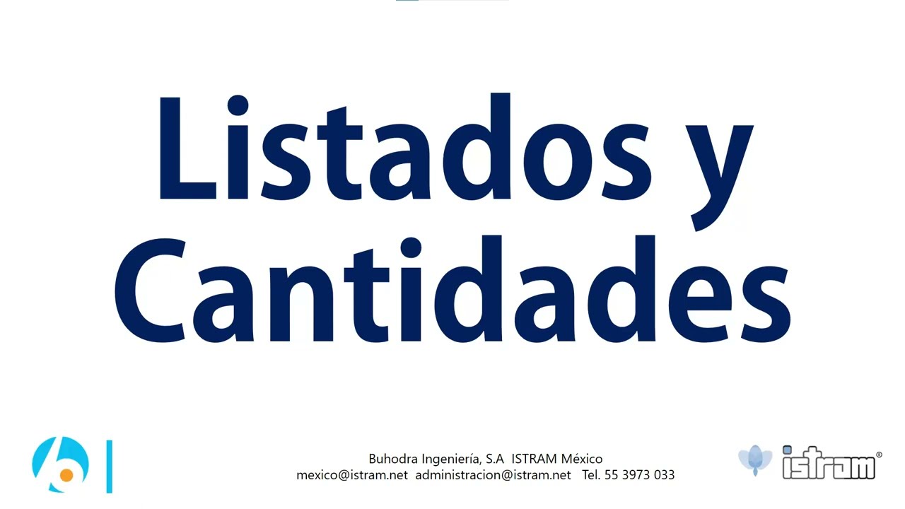 06 Listados y Cantidades