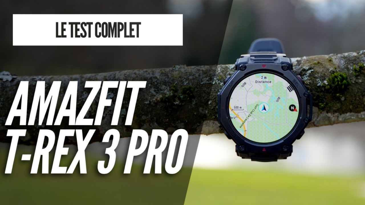 Amazfit T Rex 3 Pro: Je l'ai testée pour vous
