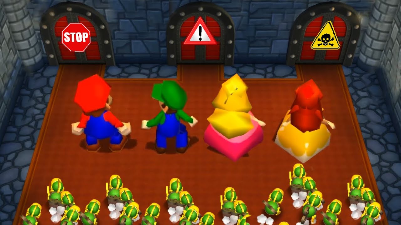 Mario Party 9 N64 -  All Survival MiniGames (Master CPU)