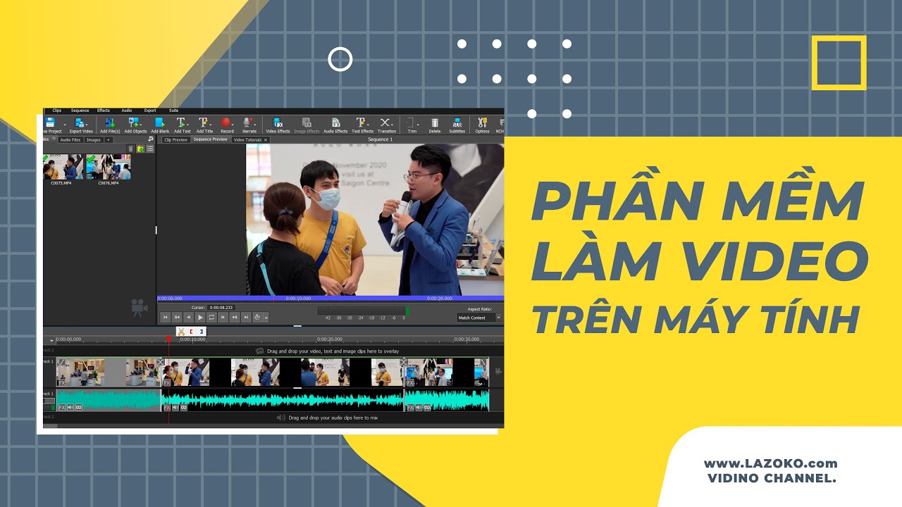 Phần mềm làm video trên máy tính miễn phí