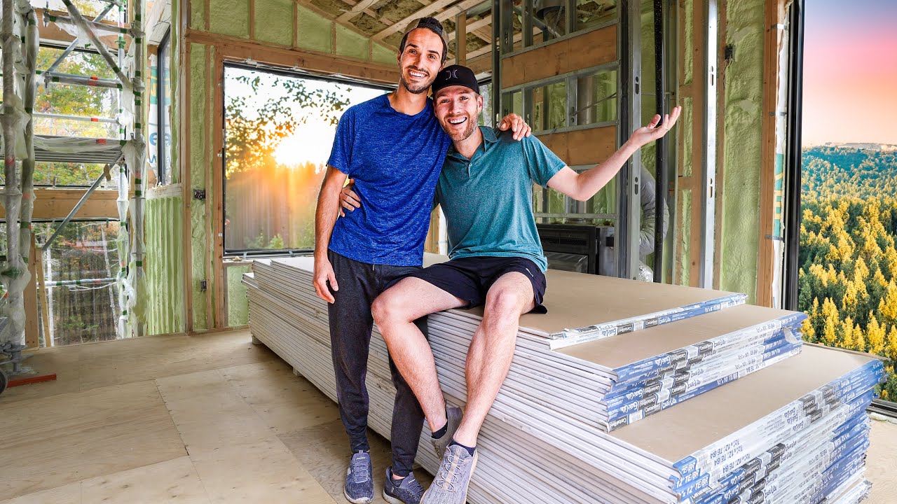 INSIDE our Shipping Container Home in the Woods...let's get building!