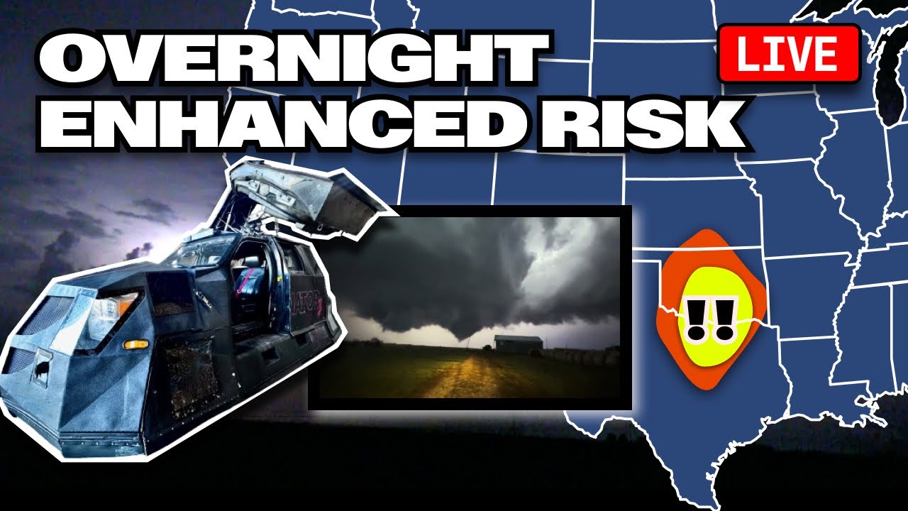 ENHANCED Risk Overnight Tornado Threat in Dominator 3