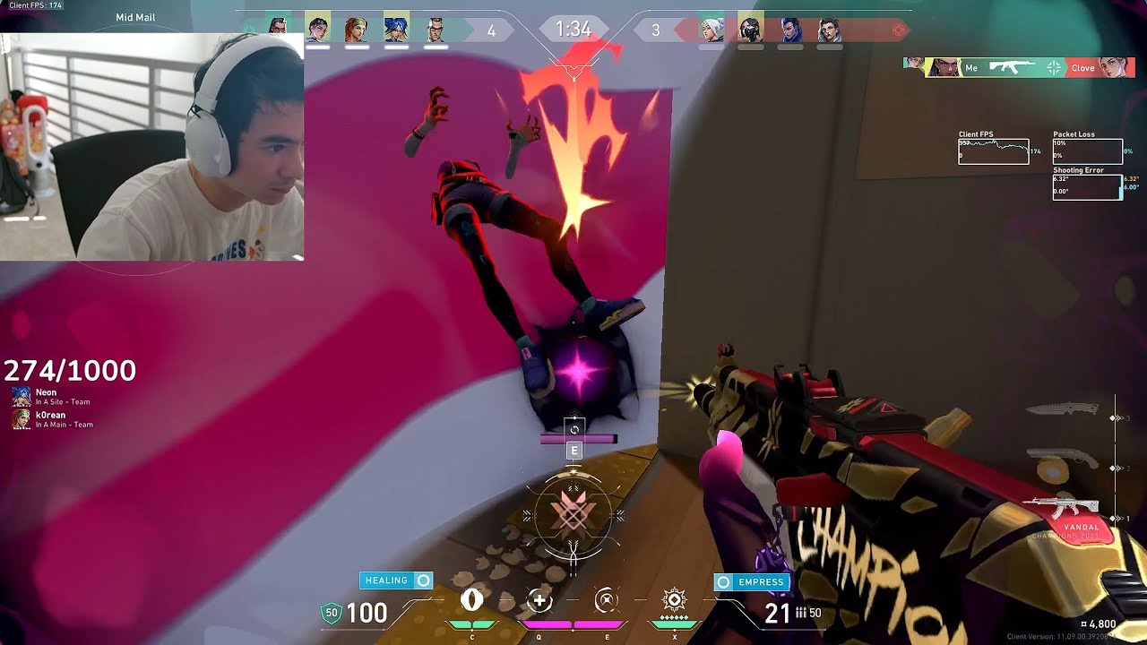 REYNA SPLIT! MIBR ZEKKEN PRO REYNA VALORANT GAMEPLAY [ FULL MATCH VOD ]