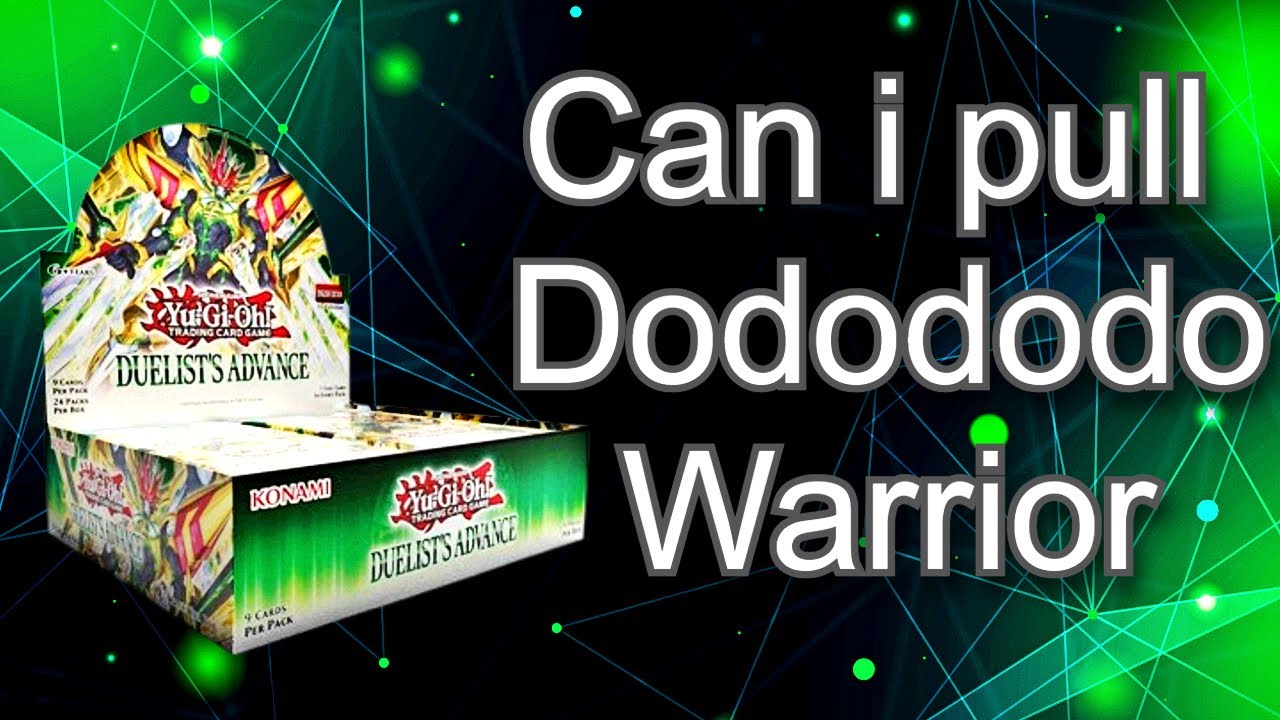Yugioh Duelist Advance booster box opening