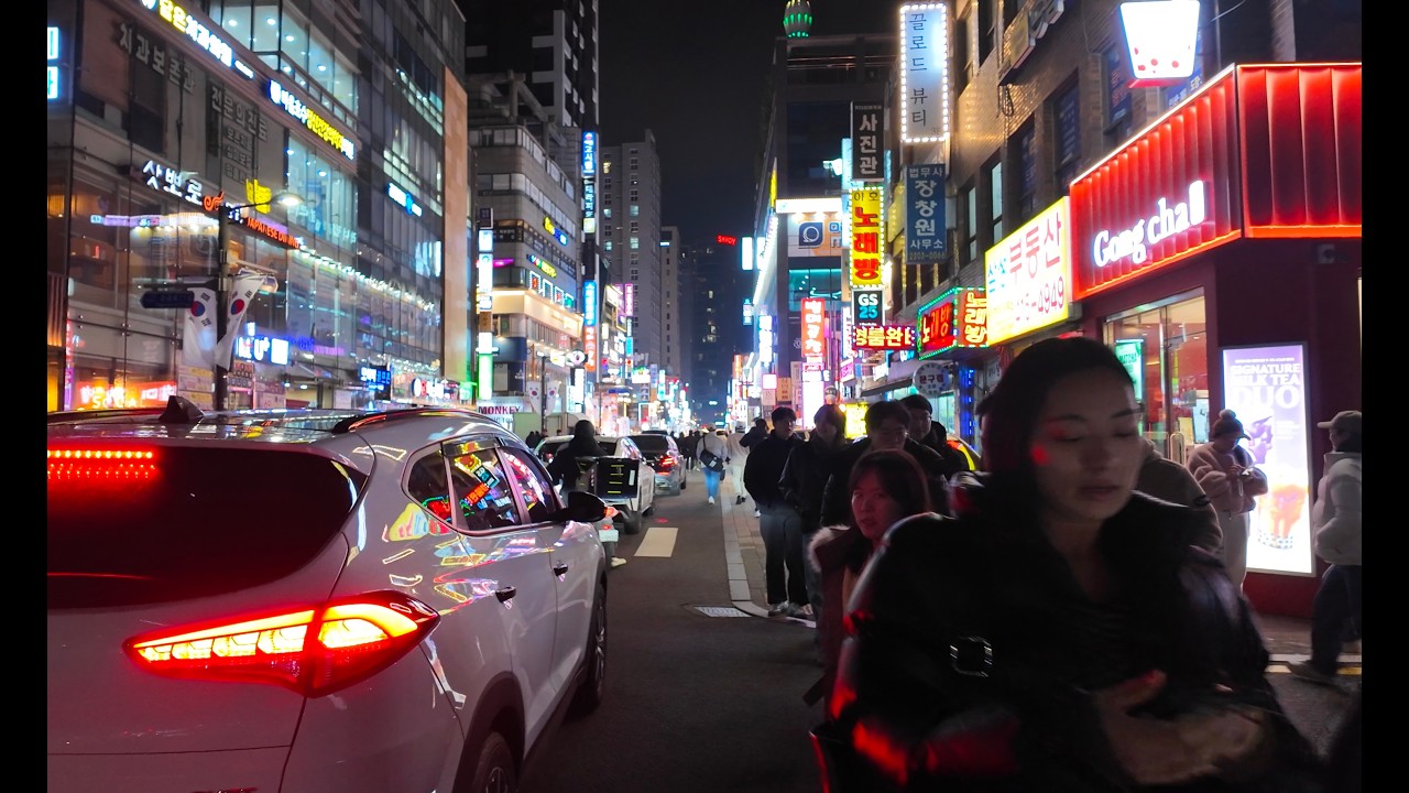 Seoul Night Life - Bangi Food Alley