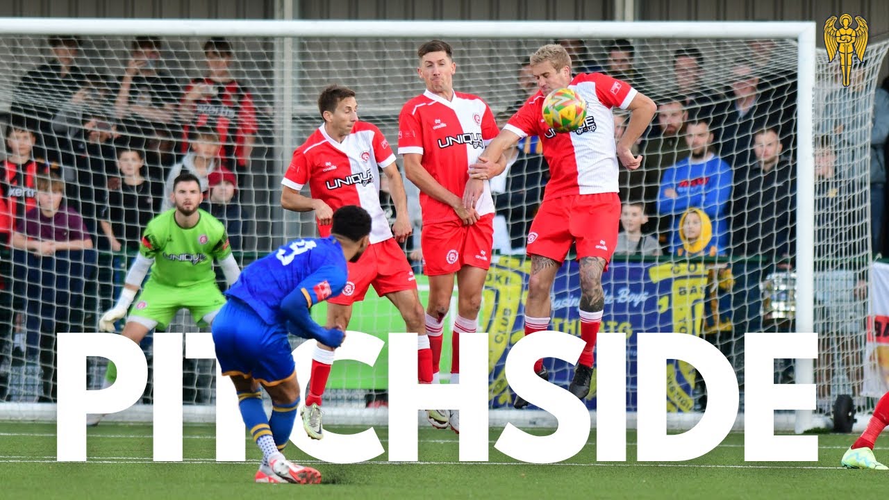 PITCHSIDE: Academy Star Scores In The Last Minute! Basingstoke V Poole