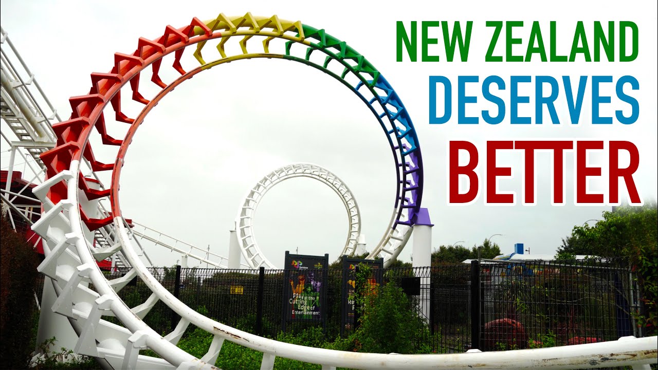 Rainbow's End Review | New  Zealand's Only Amusement Park | Auckland