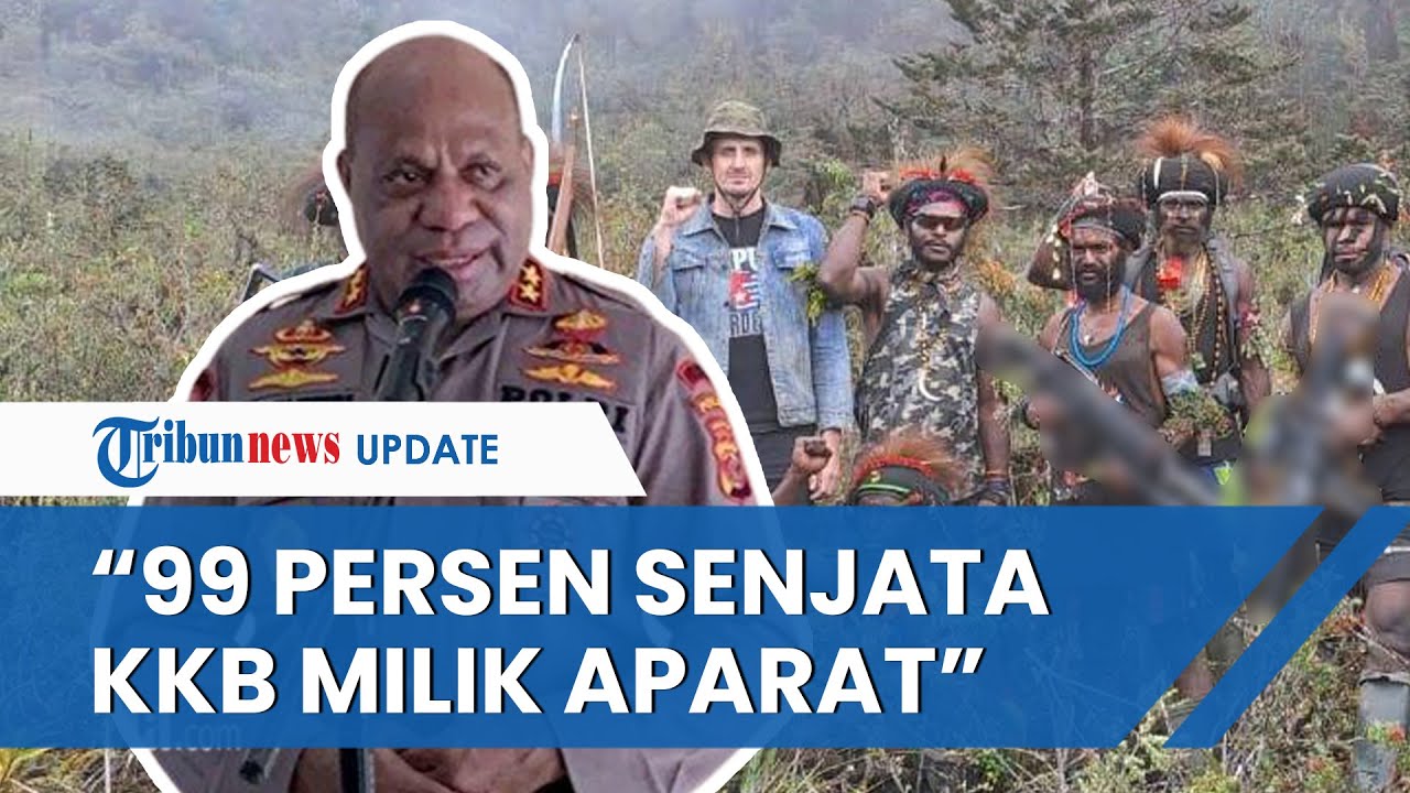 Nyaris 99 Persen Senjata KKB Hasil Rampasan dari Aparat, Kapolda Siapkan Langkah Penegakan Hukum
