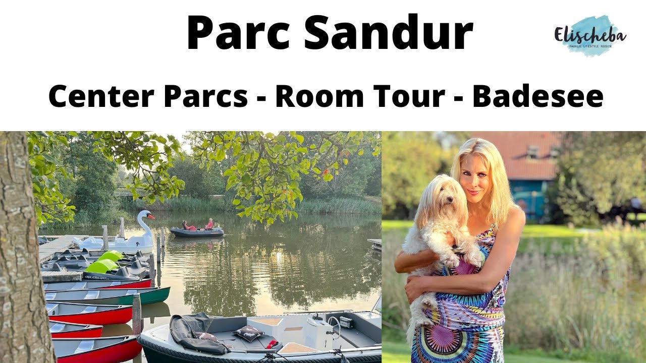 Center Parcs Parc Sandur mit Hund und Naturbadesee