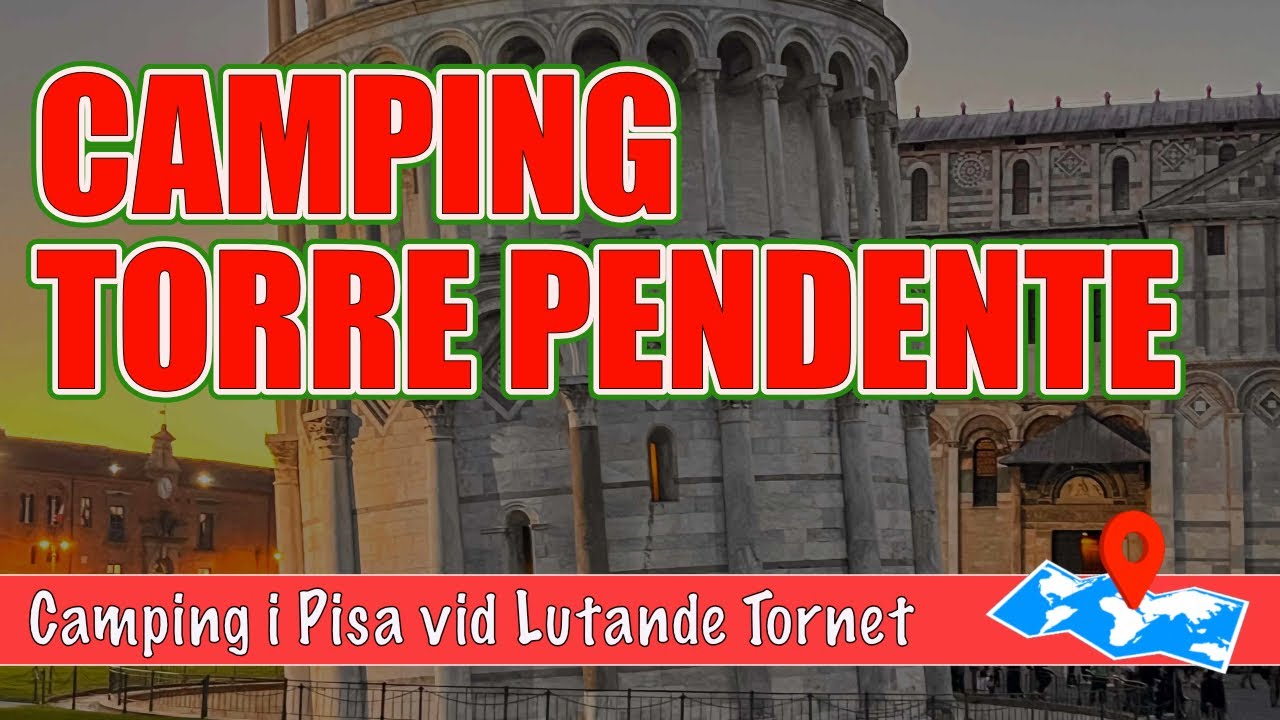 Camping Torre Pendente - PISA - Tänk att det finns en så bra Camping precis bort i gatan :)