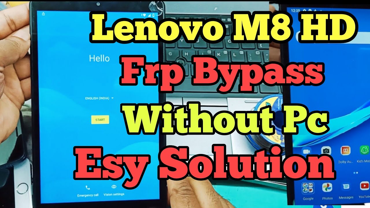 Lenovo TAb M8 Frp bypass Without pc Lenovo TB-8505F frp Remove Solution 100%
