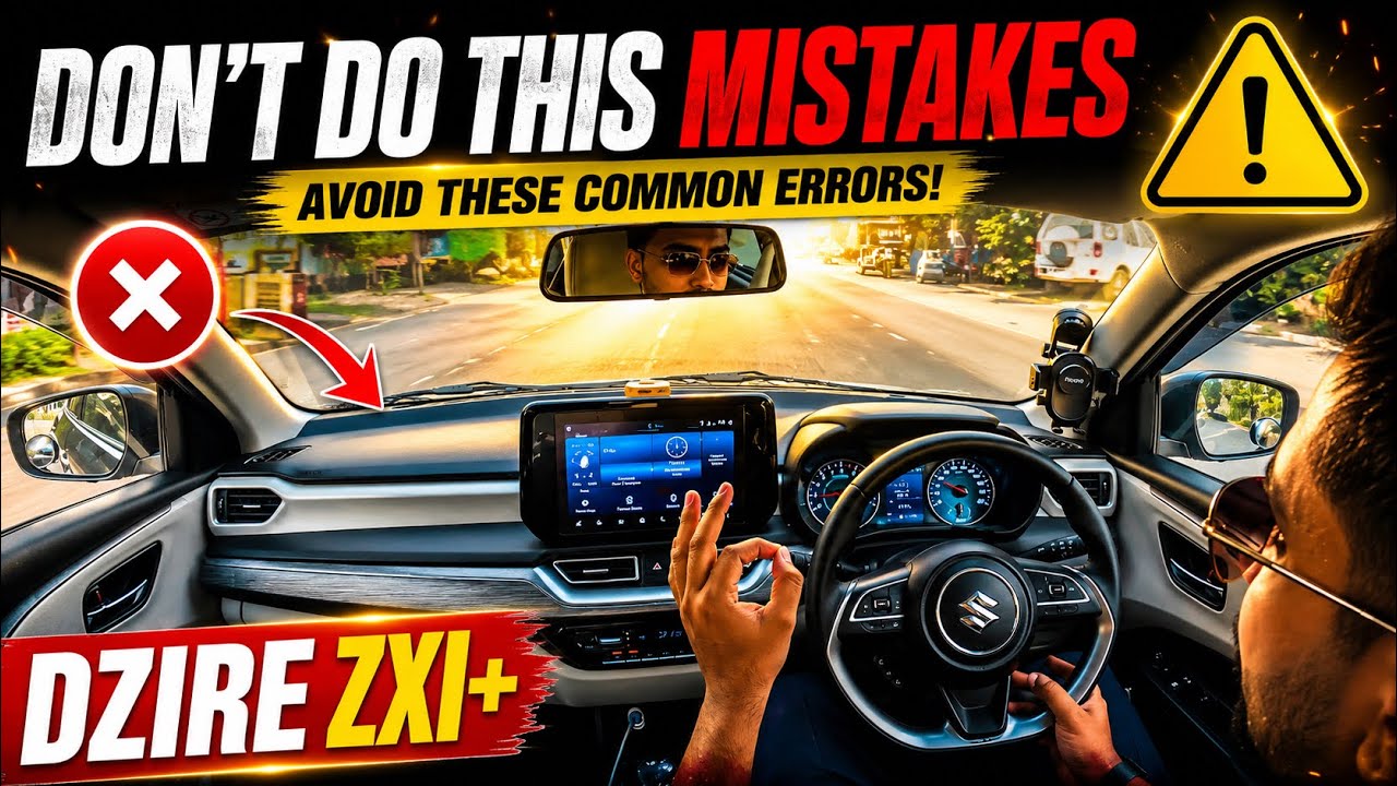Dzire 2025 ZXI+ Owners Beware ⚠️ | Push Start Mistake Revealed!