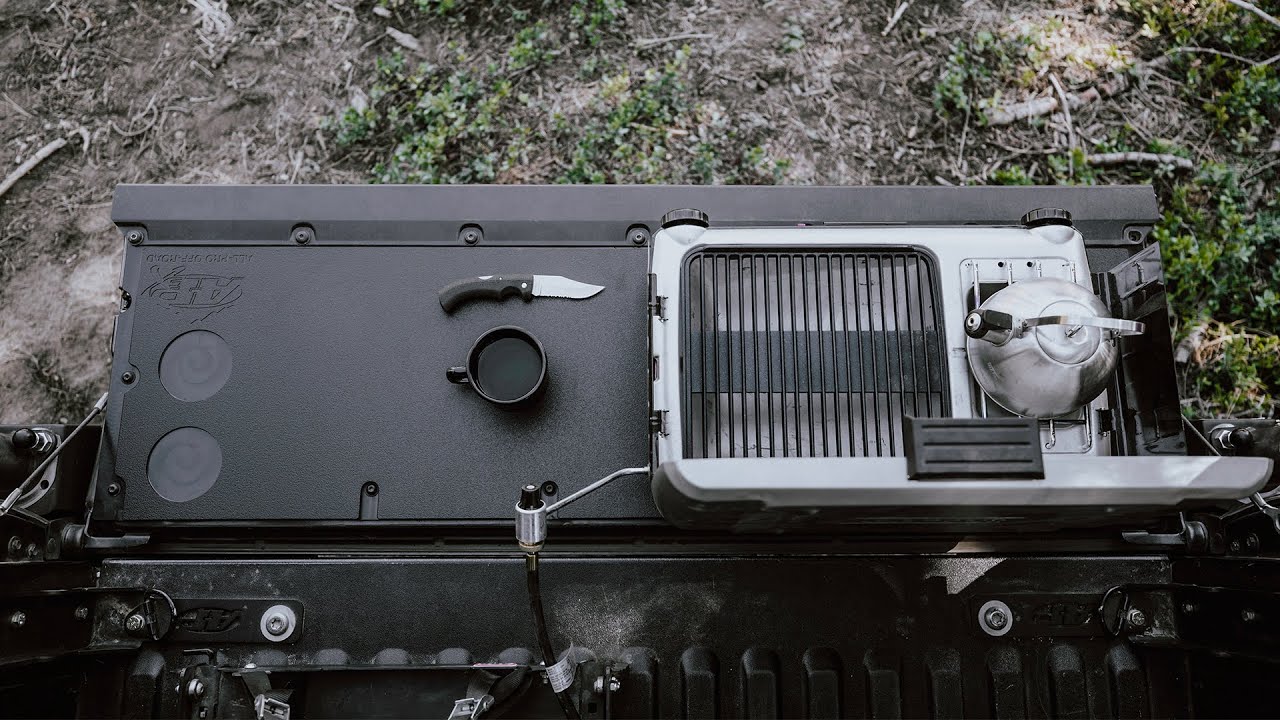 All-Pro Off-Road Toyota Tacoma Overland Tailgate Table