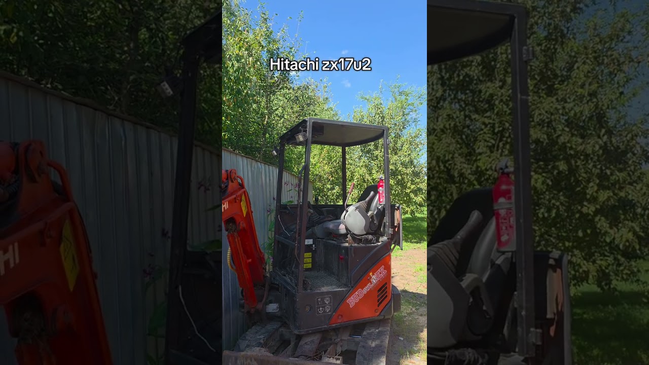 Hitachi zx17u2. Om&oacute;wienie koparki.