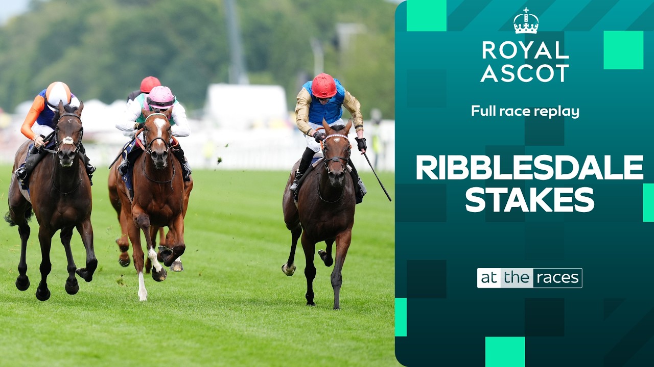 Драма с сорвавшейся лошадью! EARTH SHOT выигрывает вторую группу скачек Ribblesdale Stakes