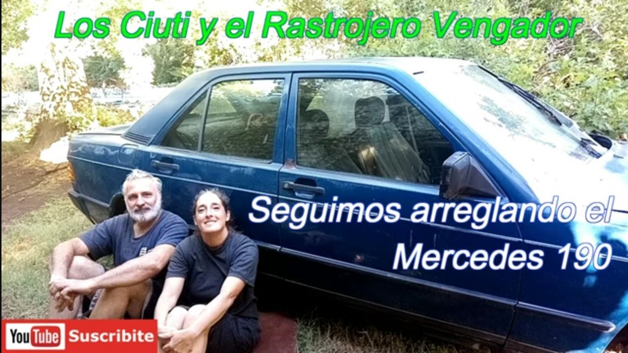 Mercedes Benz 190 D, W 201, Enderezado de Chasis o Bastidor. Rastrojero Vengador