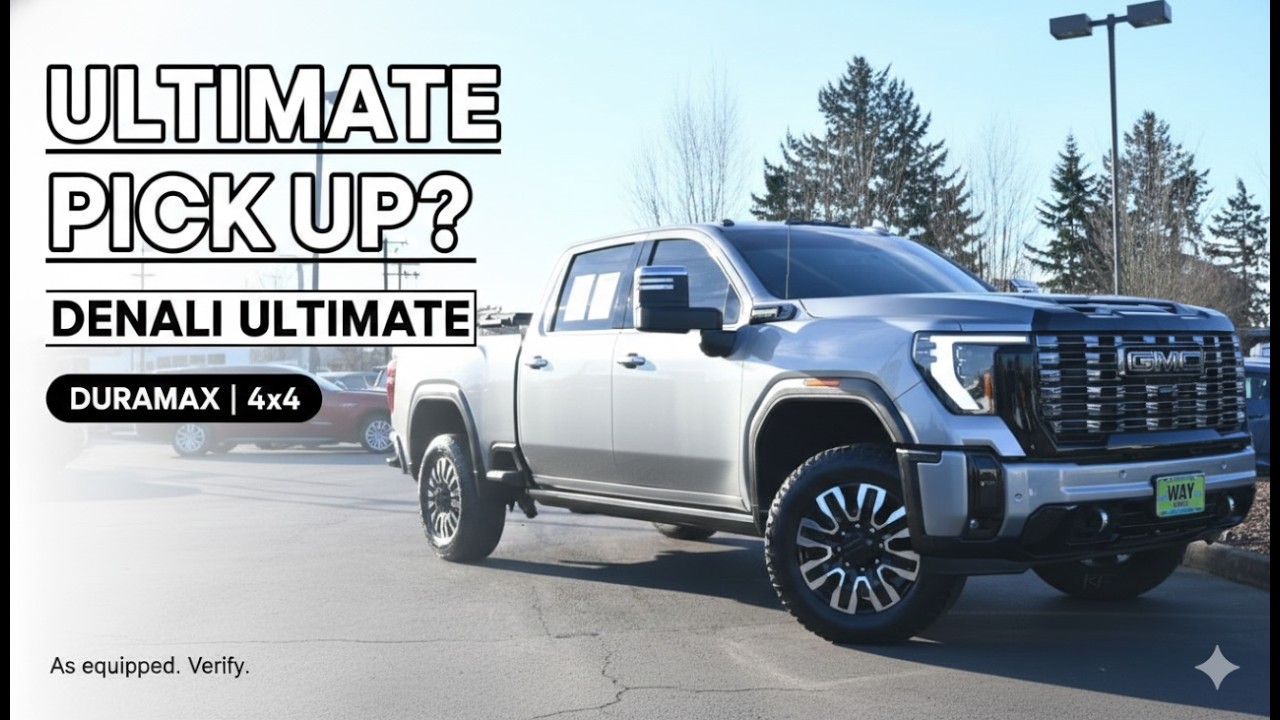 Denali Ultimate = The Ultimate Pickup? 2025 Sierra 2500HD Duramax Walkaround