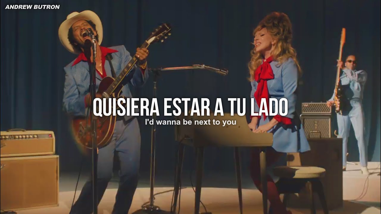 Lady Gaga, Bruno Mars - Die With A Smile (Sub espa&ntilde;ol + Lyrics) // Video Oficial