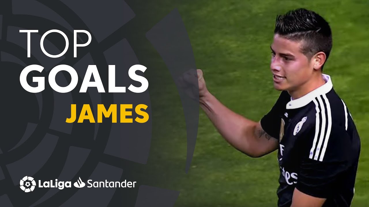 TOP 25 GOALS James Rodríguez en LaLiga Santander