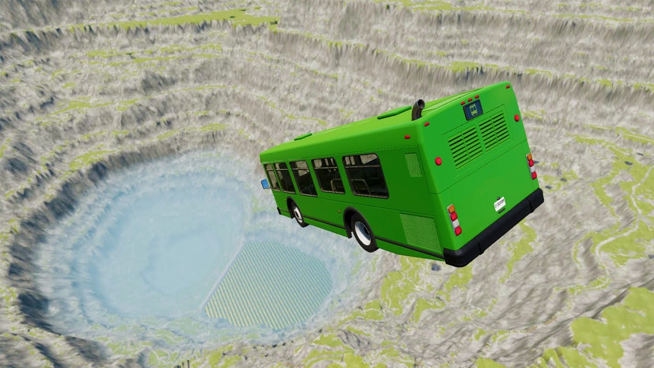 SPEEDING BUS Destroys Everything! | BeamNG Drive #20