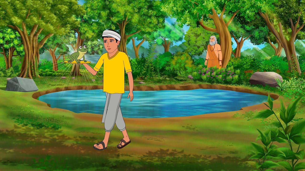 मजबूर किसान और चतुर मेंढक | HINDI KAHANI | MORAL STORIES | RAHASHYAMAYI STORY | CARTOON