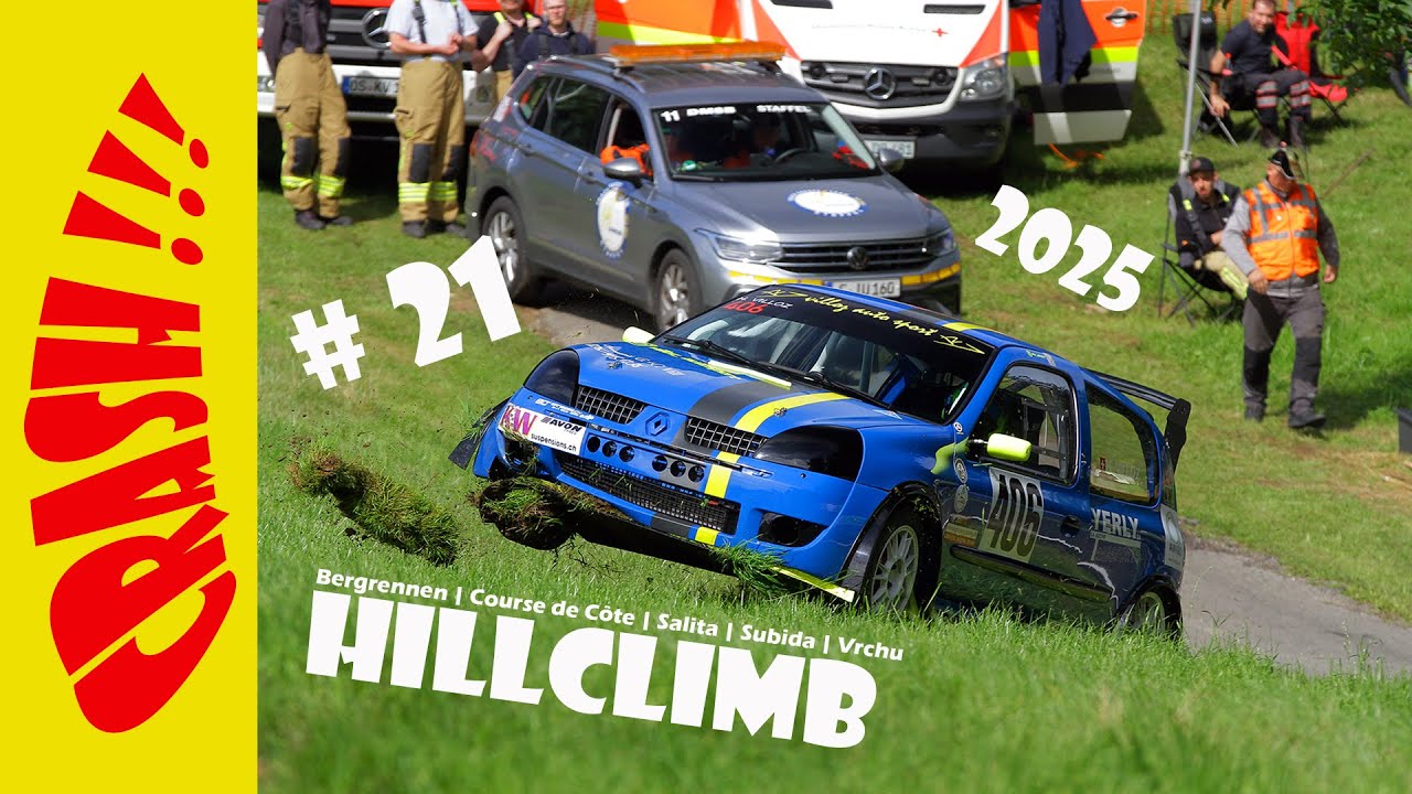Crash Hillclimb Motorsport 21 | Season 2025 | Havoc Whoops Accidents Spectacle Action | RaceMedia24