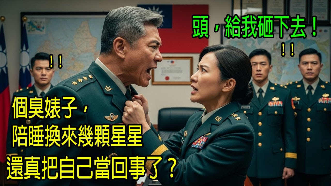 嘲笑出身梁山特種部隊的女中將為「跳傘妓女」，陸軍上校在溫室裡遭到突襲，經歷了一場「震撼教育」。｜感人的故事｜有聲書｜AI故事