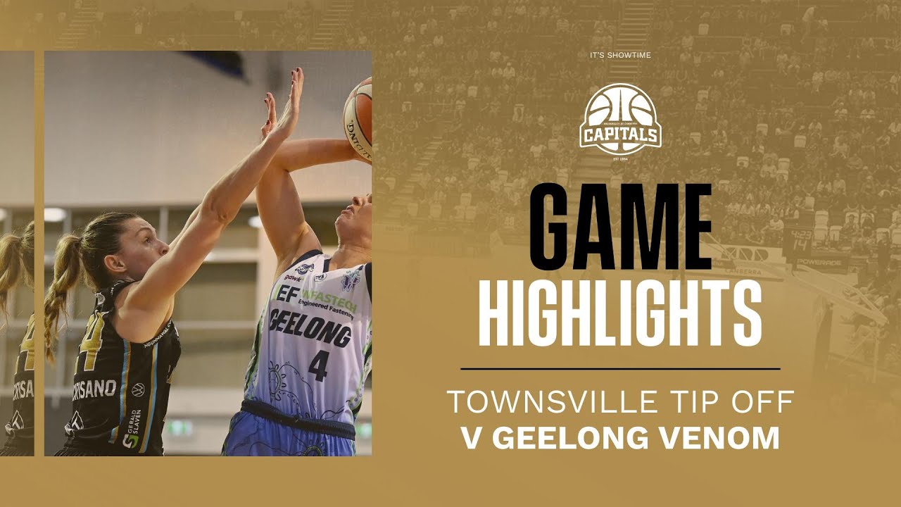 WNBL26 Highlights | UC Capitals v Geelong Venom 27.9.25