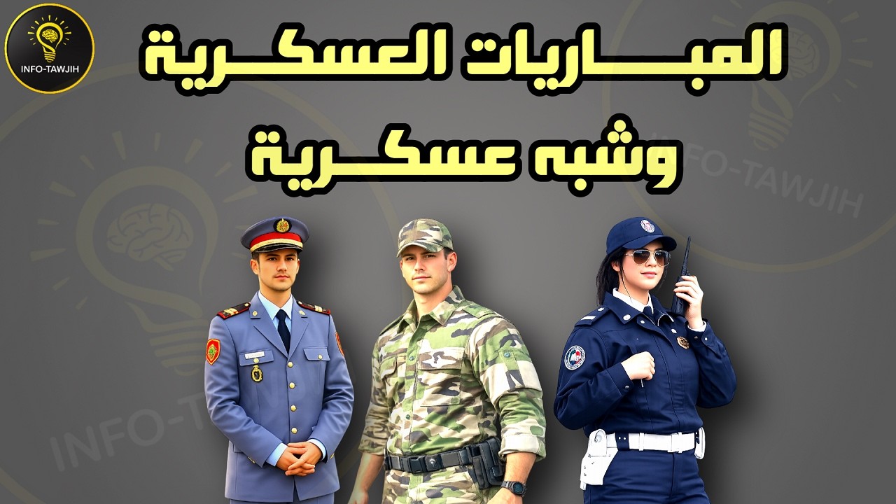 كل المباريات العسكرية و شبه عسكرية بالمغرب 2026 | الجيش – الدرك – القوات المساعدة