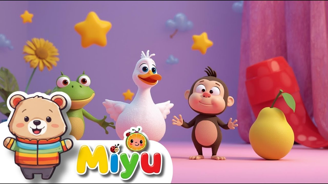 🌈🎶 Impara Parti del Corpo, Colori, Numeri e Animali con queste Canzoni DIVERTENTI! | Miyu