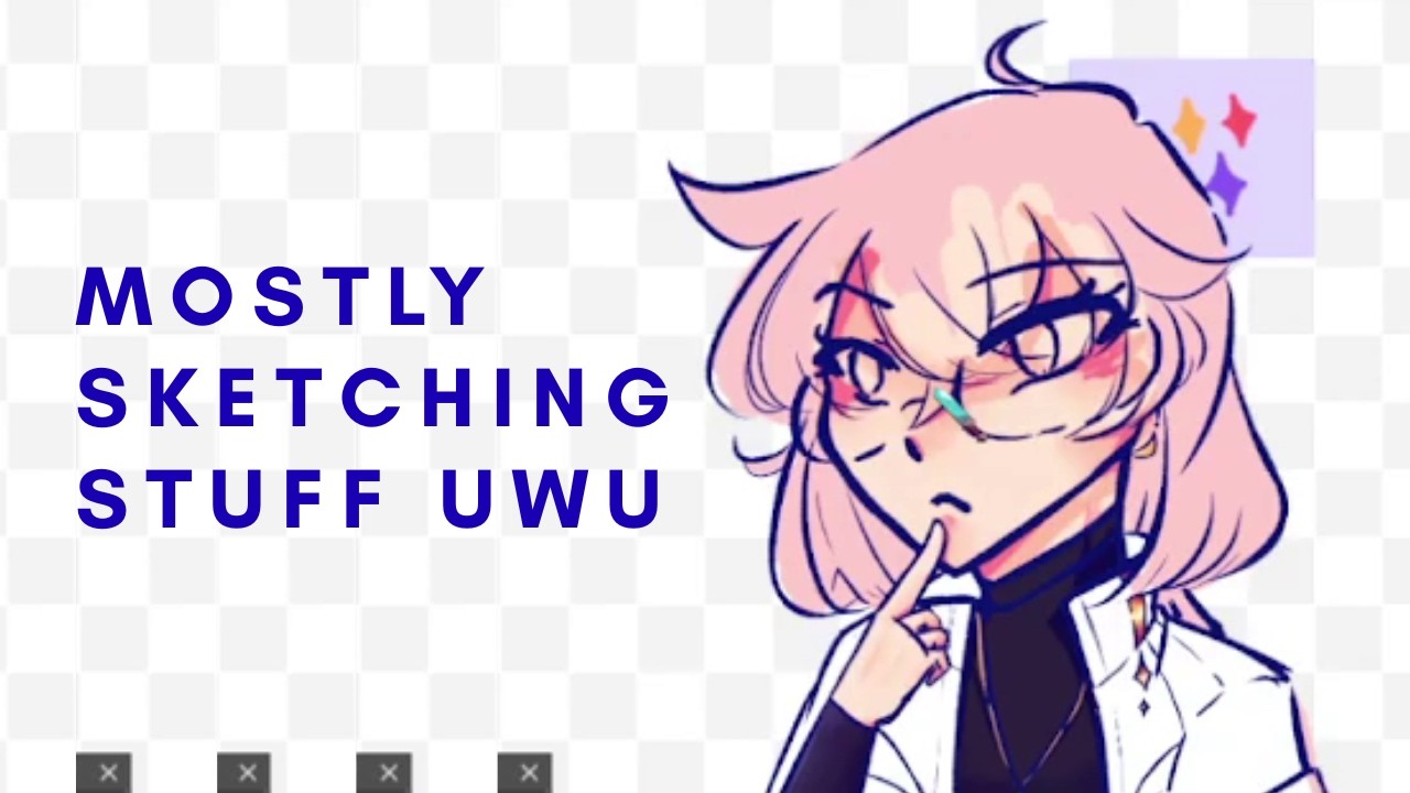 drawing archive / working on alt model stuff uwu uwu