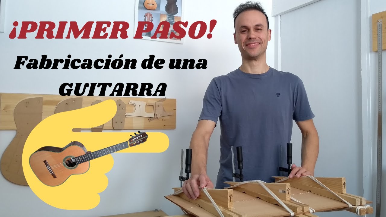 FABRICANDO UNA GUITARRA🎸La tapa armónica