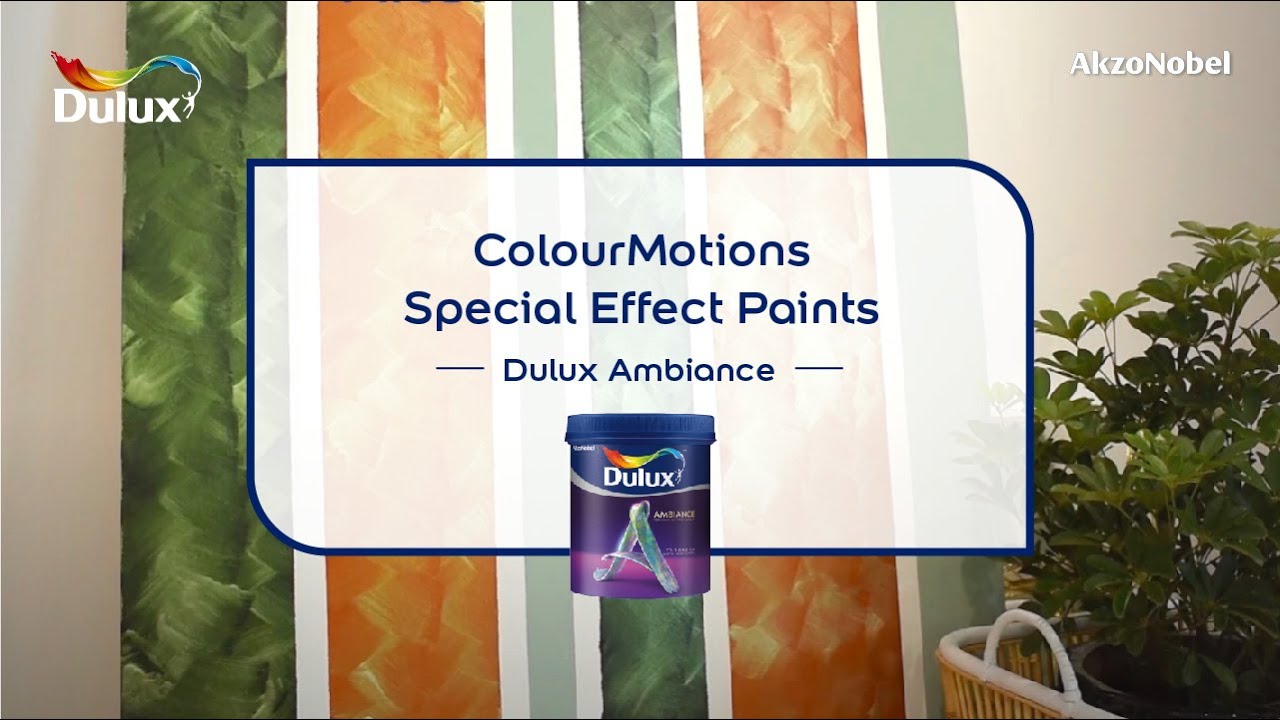 Dulux On Trend | Dulux Ambiance ColourMotion Special Effect Paints