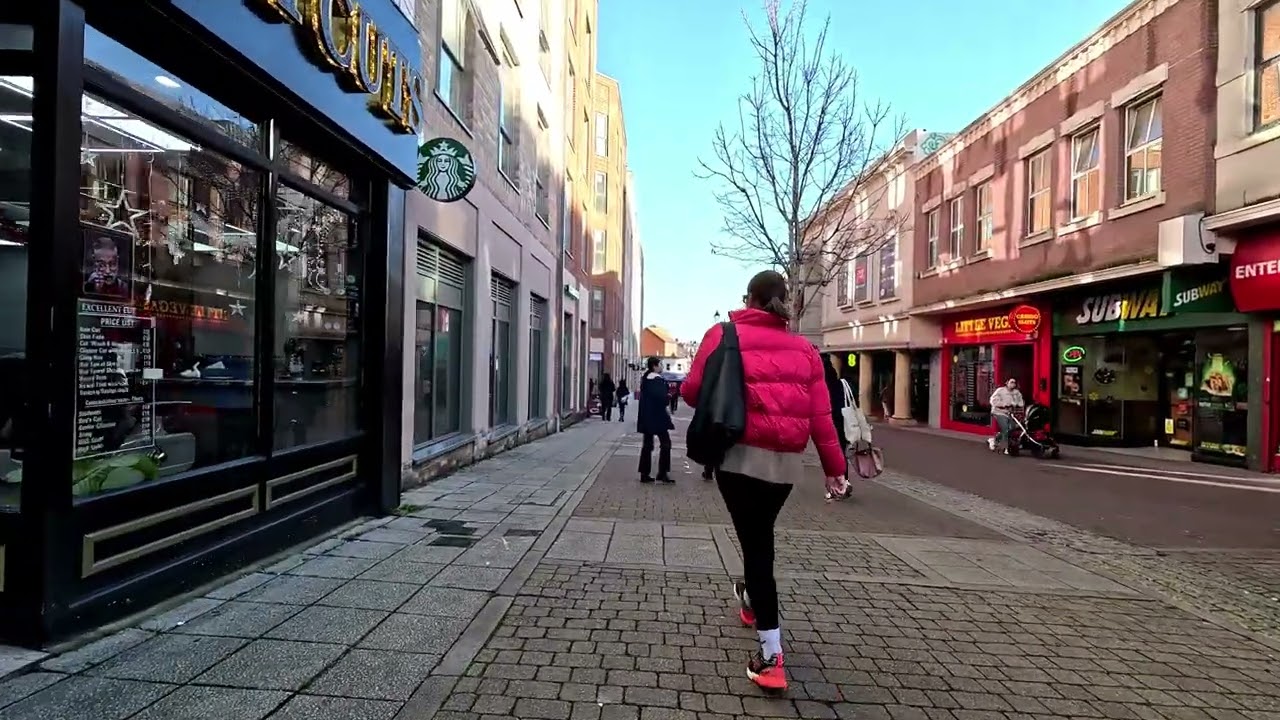 Virtual Walk - Aldershot Town Centre Shops - December 2025 | kittikoko