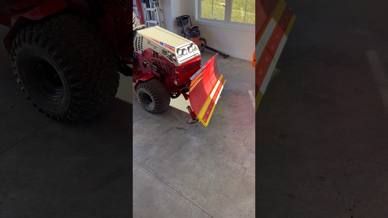 Attaching Ventrac 6&rsquo; Snowplow