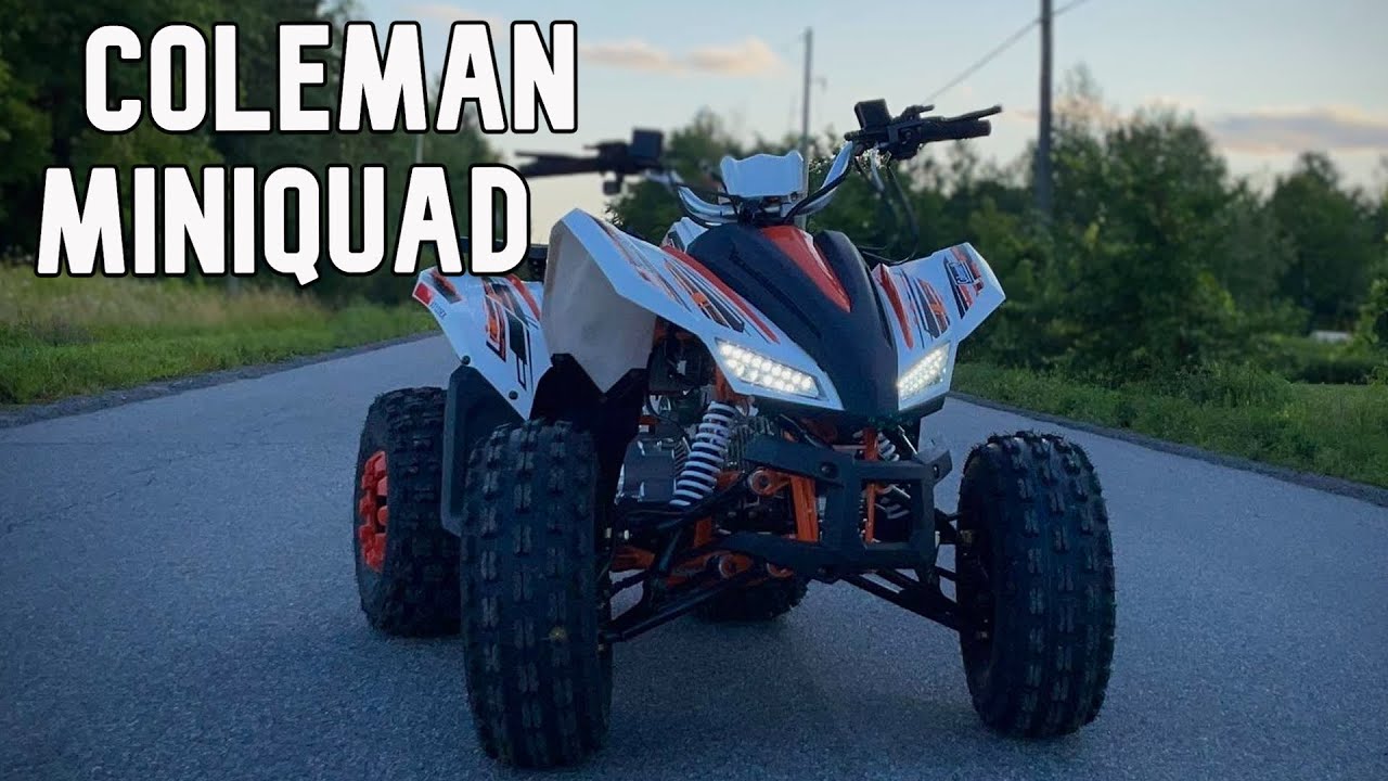 Coleman AT125-EX assembly and first drive!