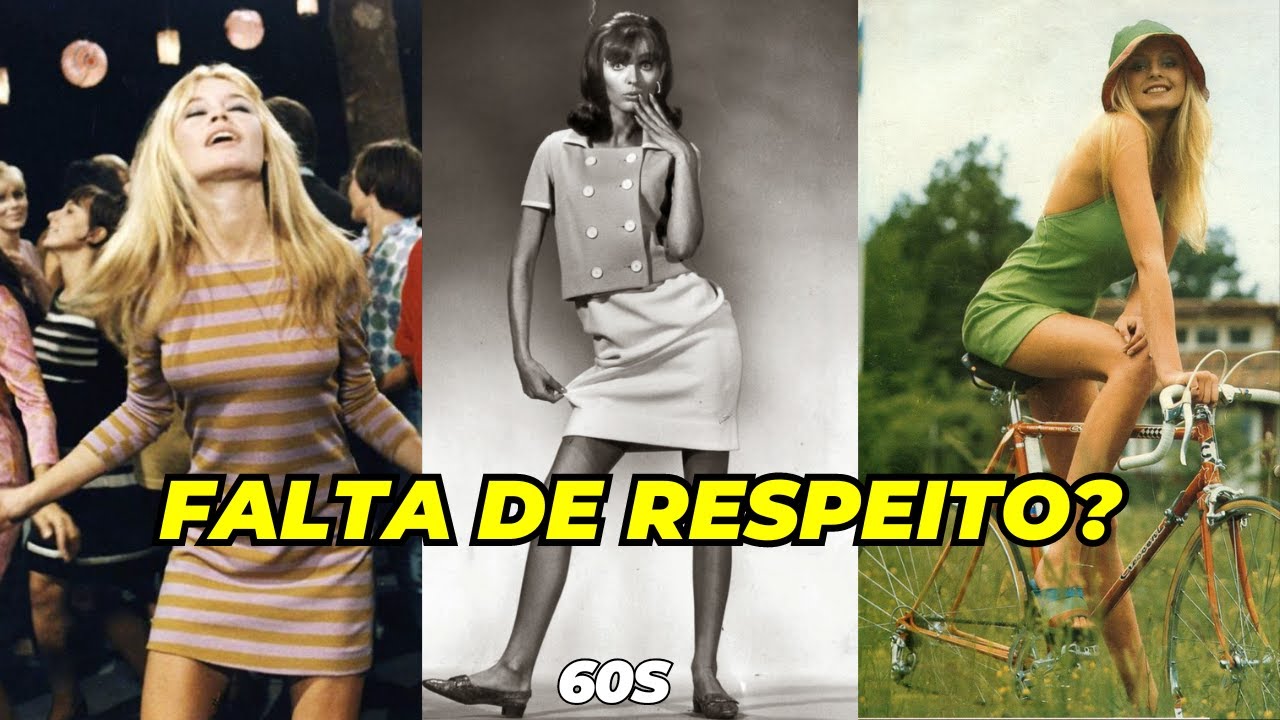FOTOS DA MODA MINISSAIA E A REVOLTA DAS  MULHERES | anos 60 em fotos