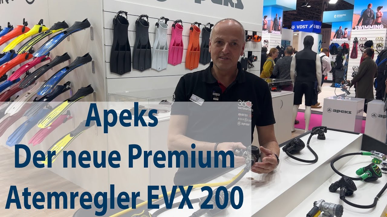 Apeks EVX 200 - Neuer Premium-Atemregler aus England