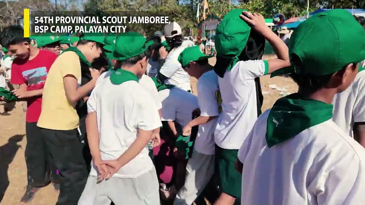 MAHIGIT 10,000 SCOUTS, LUMAHOK SA 54TH PROVINCIAL SCOUT JAMBOREE SA PALAYAN CITY | TV48 STATION