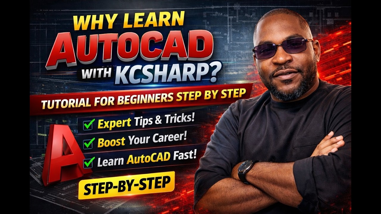 Introduction to AutoCAD for Beginners (Step-by-Step 2026 Tutorial)