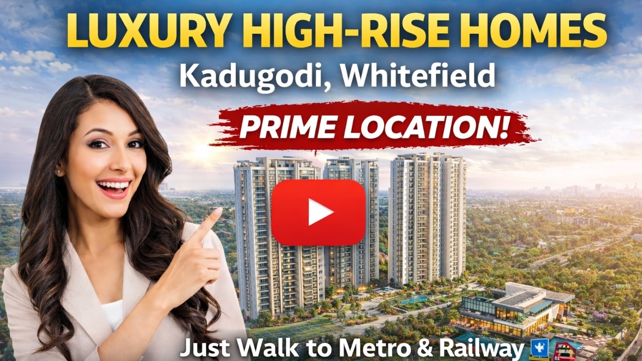 Disha Whitehill Whitefield | Luxury High-Rise Launch 2026 | Walk to Metro | 2 & 3 BHK Premium Homes